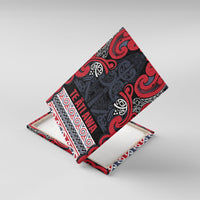 Aotearoa Iwi Te ati Awa Canvas Wall Art Maori Wharenui House Tribal Pattern