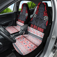 Aotearoa Iwi Te ati Awa Car Seat Cover Maori Wharenui House Tribal Pattern
