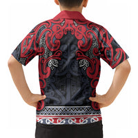 Aotearoa Iwi Te ati Awa Hawaiian Shirt Maori Wharenui House Tribal Pattern