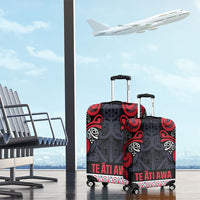 Aotearoa Iwi Te ati Awa Luggage Cover Maori Wharenui House Tribal Pattern