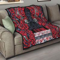 Aotearoa Iwi Te ati Awa Quilt Maori Wharenui House Tribal Pattern