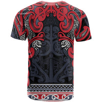 Aotearoa Iwi Te ati Awa T Shirt Maori Wharenui House Tribal Pattern