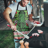 Aotearoa Iwi Ngati Maru Hauraki Apron Maori Wharenui House Tribal Pattern