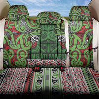 Aotearoa Iwi Ngati Maru Hauraki Back Car Seat Cover Maori Wharenui House Tribal Pattern