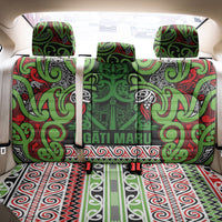 Aotearoa Iwi Ngati Maru Hauraki Back Car Seat Cover Maori Wharenui House Tribal Pattern