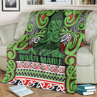 Aotearoa Iwi Ngati Maru Hauraki Blanket Maori Wharenui House Tribal Pattern