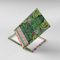 Aotearoa Iwi Ngati Maru Hauraki Canvas Wall Art Maori Wharenui House Tribal Pattern