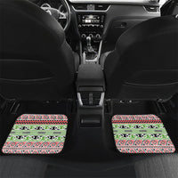 Aotearoa Iwi Ngati Maru Hauraki Car Mats Maori Wharenui House Tribal Pattern