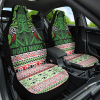 Aotearoa Iwi Ngati Maru Hauraki Car Seat Cover Maori Wharenui House Tribal Pattern