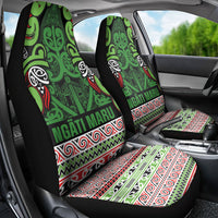 Aotearoa Iwi Ngati Maru Hauraki Car Seat Cover Maori Wharenui House Tribal Pattern