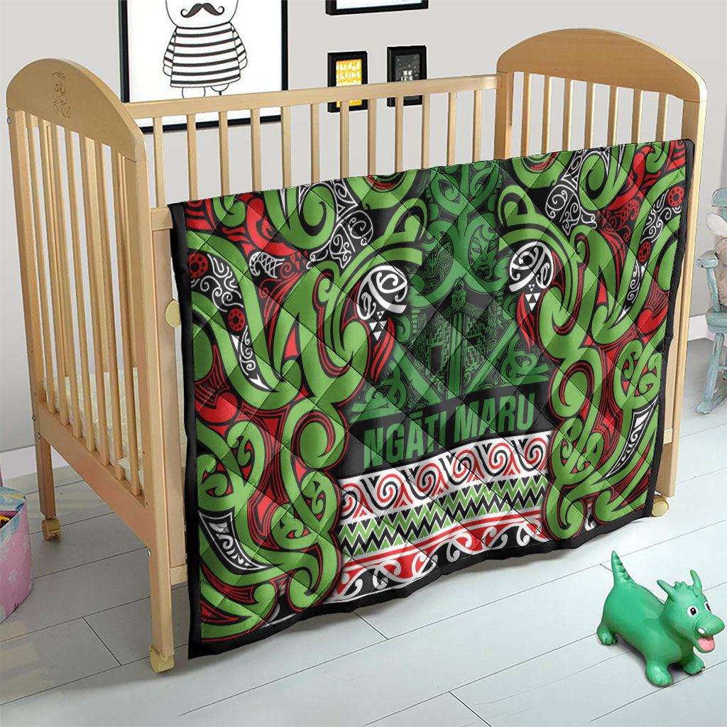 Aotearoa Iwi Ngati Maru Hauraki Quilt Maori Wharenui House Tribal Pattern