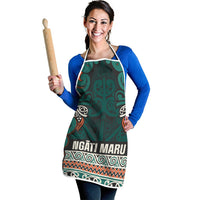 Aotearoa Iwi Ngāti Maru Taranaki Apron Maori Wharenui House Tribal Pattern