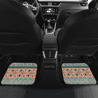 Aotearoa Iwi Ngāti Maru Taranaki Car Mats Maori Wharenui House Tribal Pattern