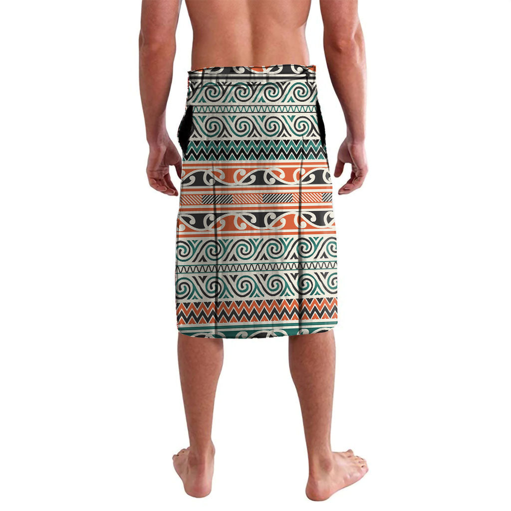 Aotearoa Iwi Ngāti Maru Taranaki Lavalava Maori Wharenui House Tribal Pattern