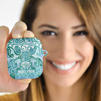 Aotearoa Iwi Ngati Paoa AirPods Case Maori Wharenui House Tribal Pattern