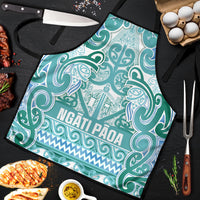 Aotearoa Iwi Ngati Paoa Apron Maori Wharenui House Tribal Pattern