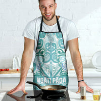 Aotearoa Iwi Ngati Paoa Apron Maori Wharenui House Tribal Pattern