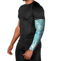 Aotearoa Iwi Ngati Paoa Arm Sleeves Maori Wharenui House Tribal Pattern