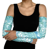 Aotearoa Iwi Ngati Paoa Arm Sleeves Maori Wharenui House Tribal Pattern