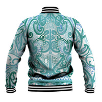 Aotearoa Iwi Ngati Paoa Baseball Jacket Maori Wharenui House Tribal Pattern