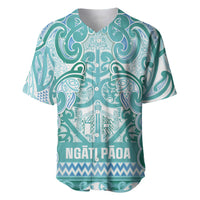 Aotearoa Iwi Ngati Paoa Baseball Jersey Maori Wharenui House Tribal Pattern