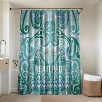 Aotearoa Iwi Ngati Paoa Bathroom Set Maori Wharenui House Tribal Pattern