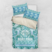 Aotearoa Iwi Ngati Paoa Bedding Set Maori Wharenui House Tribal Pattern