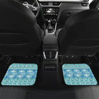 Aotearoa Iwi Ngati Paoa Car Mats Maori Wharenui House Tribal Pattern