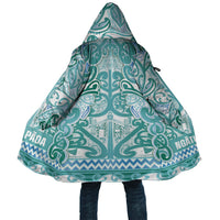 Aotearoa Iwi Ngati Paoa Cloak Maori Wharenui House Tribal Pattern
