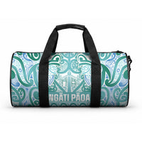 Aotearoa Iwi Ngati Paoa Duffle Bag Maori Wharenui House Tribal Pattern