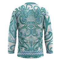 Aotearoa Iwi Ngati Paoa Hockey Jersey Maori Wharenui House Tribal Pattern