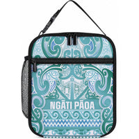 Aotearoa Iwi Ngati Paoa Lunch Bag Maori Wharenui House Tribal Pattern