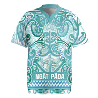Aotearoa Iwi Ngati Paoa Rugby Jersey Maori Wharenui House Tribal Pattern