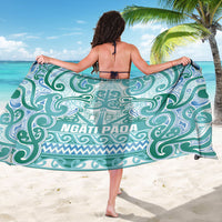 Aotearoa Iwi Ngati Paoa Sarong Maori Wharenui House Tribal Pattern