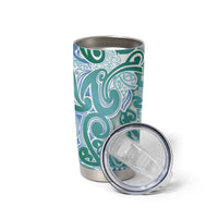 Aotearoa Iwi Ngati Paoa Tumbler Cup Maori Wharenui House Tribal Pattern