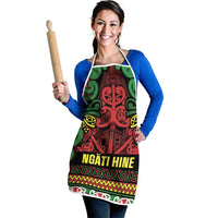 Aotearoa Iwi Ngati Hine Apron Maori Wharenui House Tribal Pattern