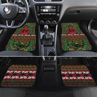 Aotearoa Iwi Ngati Hine Car Mats Maori Wharenui House Tribal Pattern