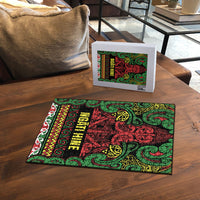 Aotearoa Iwi Ngati Hine Puzzle Maori Wharenui House Tribal Pattern