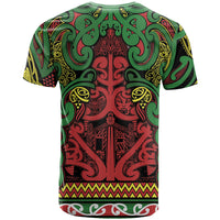Aotearoa Iwi Ngati Hine T Shirt Maori Wharenui House Tribal Pattern