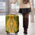 Africa Dashiki Luggage Cover African Tribal Art Mixed Polynesian Tattoo Gold Color Unique LT9 - Polynesian Pride