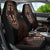 Africa Dashiki Car Seat Cover African Tribal Art Mixed Polynesian Tattoo Red Color Unique LT9 - Polynesian Pride