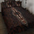 Africa Dashiki Quilt Bed Set African Tribal Art Mixed Polynesian Tattoo Red Color Unique LT9 - Polynesian Pride