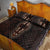 Africa Dashiki Quilt Bed Set African Tribal Art Mixed Polynesian Tattoo Red Color Unique LT9 - Polynesian Pride