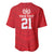 Custom Mate Ma'a Tonga Heritage Baseball Jersey Pacific Tribal Rugby Red Edition - Polynesian Pride