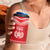 Custom Mate Ma'a Tonga Heritage 4 in 1 Can Cooler Tumbler Pacific Tribal Rugby Red Edition - Polynesian Pride