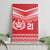 Custom Mate Ma'a Tonga Heritage Canvas Wall Art Pacific Tribal Rugby Red Edition - Polynesian Pride