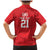 Custom Mate Ma'a Tonga Heritage Family Matching Mermaid Dress and Hawaiian Shirt Pacific Tribal Rugby Red Edition - Polynesian Pride