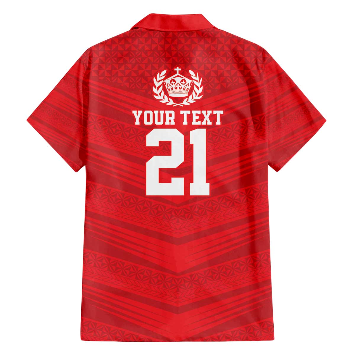 Custom Mate Ma'a Tonga Heritage Family Matching Off The Shoulder Long Sleeve Dress and Hawaiian Shirt Pacific Tribal Rugby Red Edition - Polynesian Pride