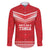 Custom Mate Ma'a Tonga Heritage Family Matching Puletasi and Hawaiian Shirt Pacific Tribal Rugby Red Edition - Polynesian Pride