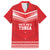 Custom Mate Ma'a Tonga Heritage Hawaiian Shirt Pacific Tribal Rugby Red Edition - Polynesian Pride